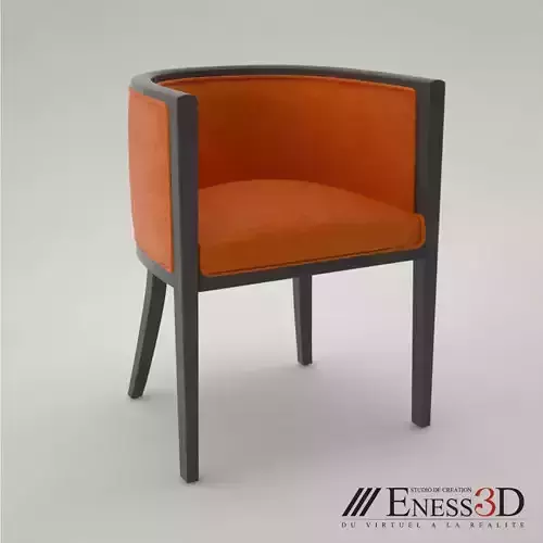 Desk chair edith argentat