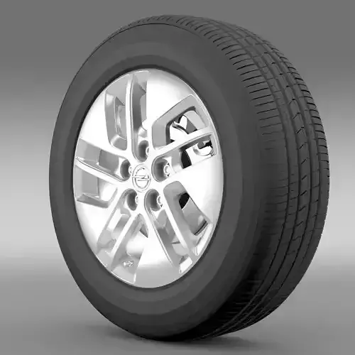 Opel Vivaro wheel 2015 3D model