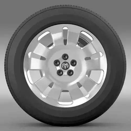 Ram Promaster City Cargo wheel 3D model