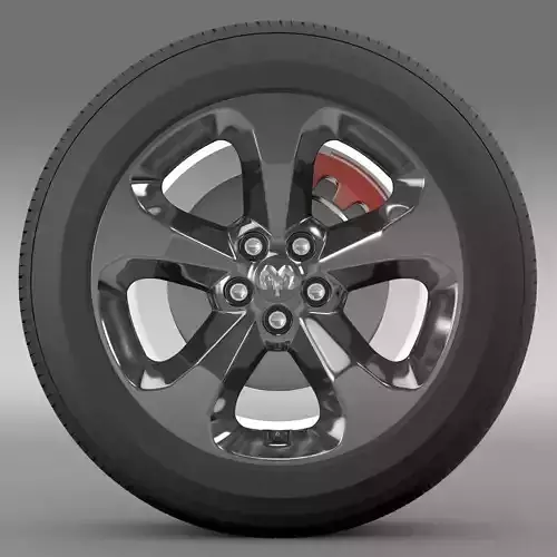 Ram Promaster City Tradesman wheel 2015 3D model