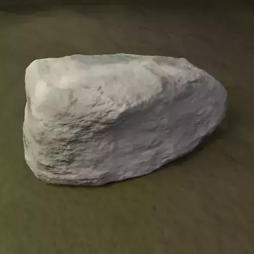 Rock 2 a in desert 3D model