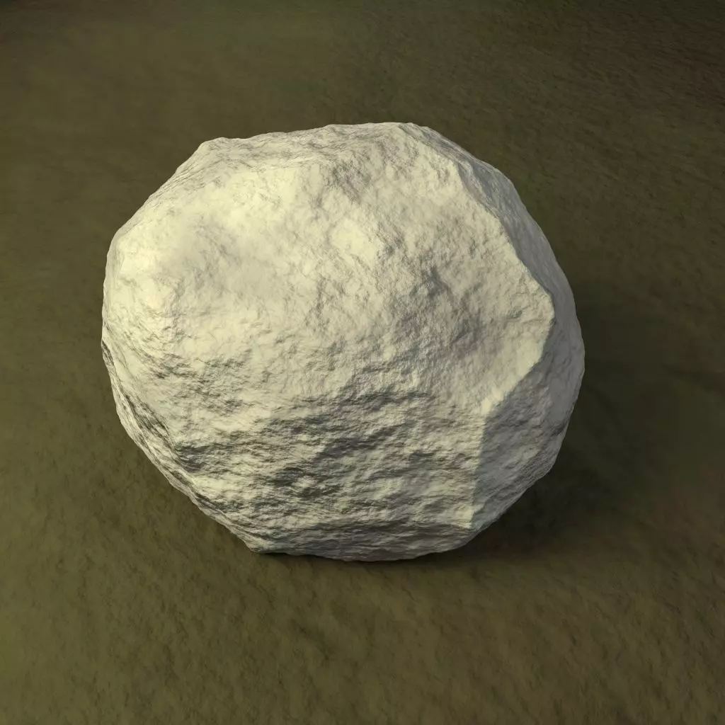 Rock 2 d - Procedural Textures 3D model