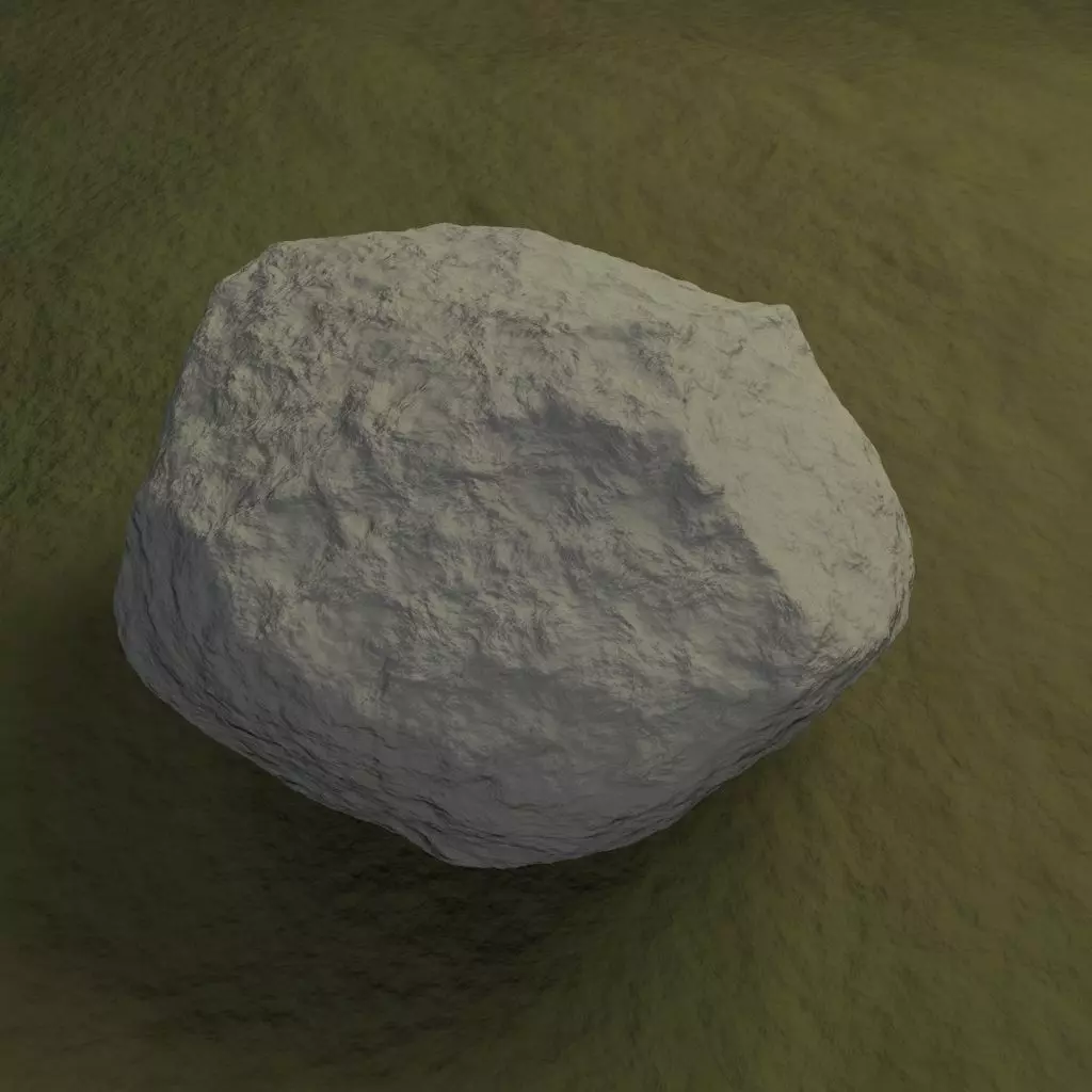 Rock 2 e - Procedural Textures 3D model