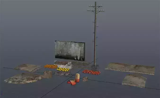 Arab City Props and decorations Set