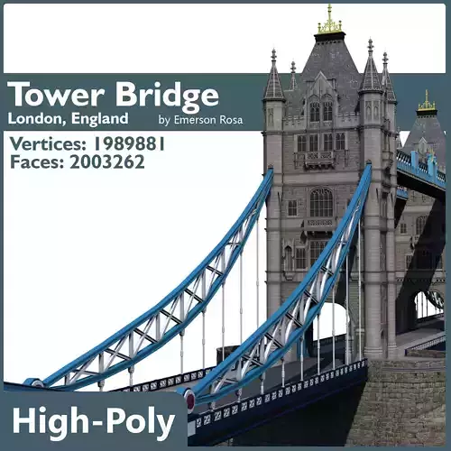 Highly Detailed Tower Bridge
