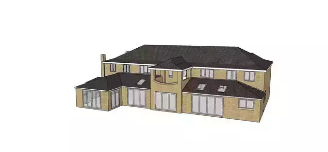 English style detached house