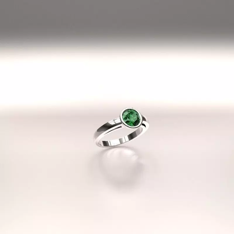 Alcor Ring 3D print model_0