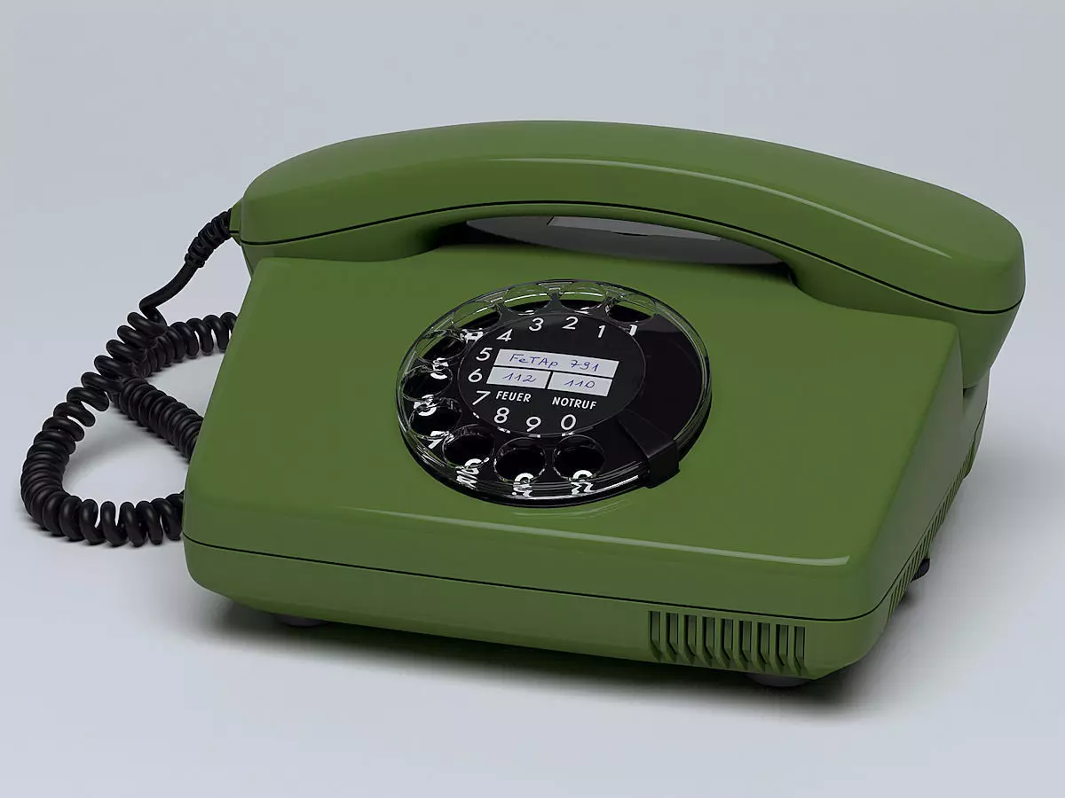 Rotary Telephone FeTAp 791 3D model_0