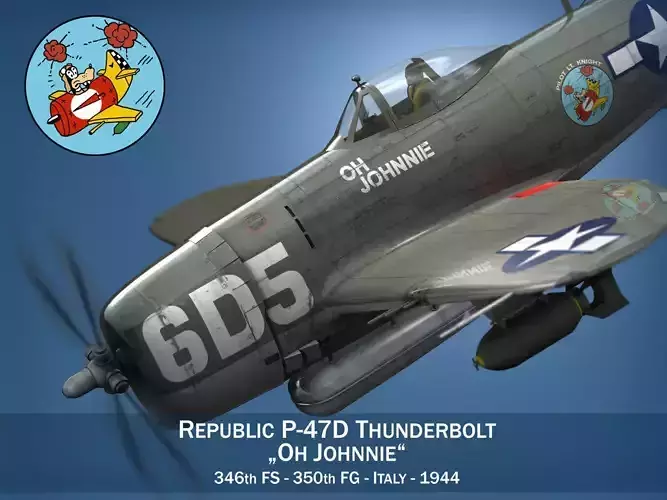 Republic P-47 Thunderbolt - Oh Johnnie