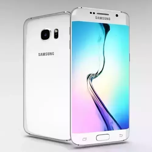 Samsung Galaxy S6 Edge Plus White Pearl 3D model
