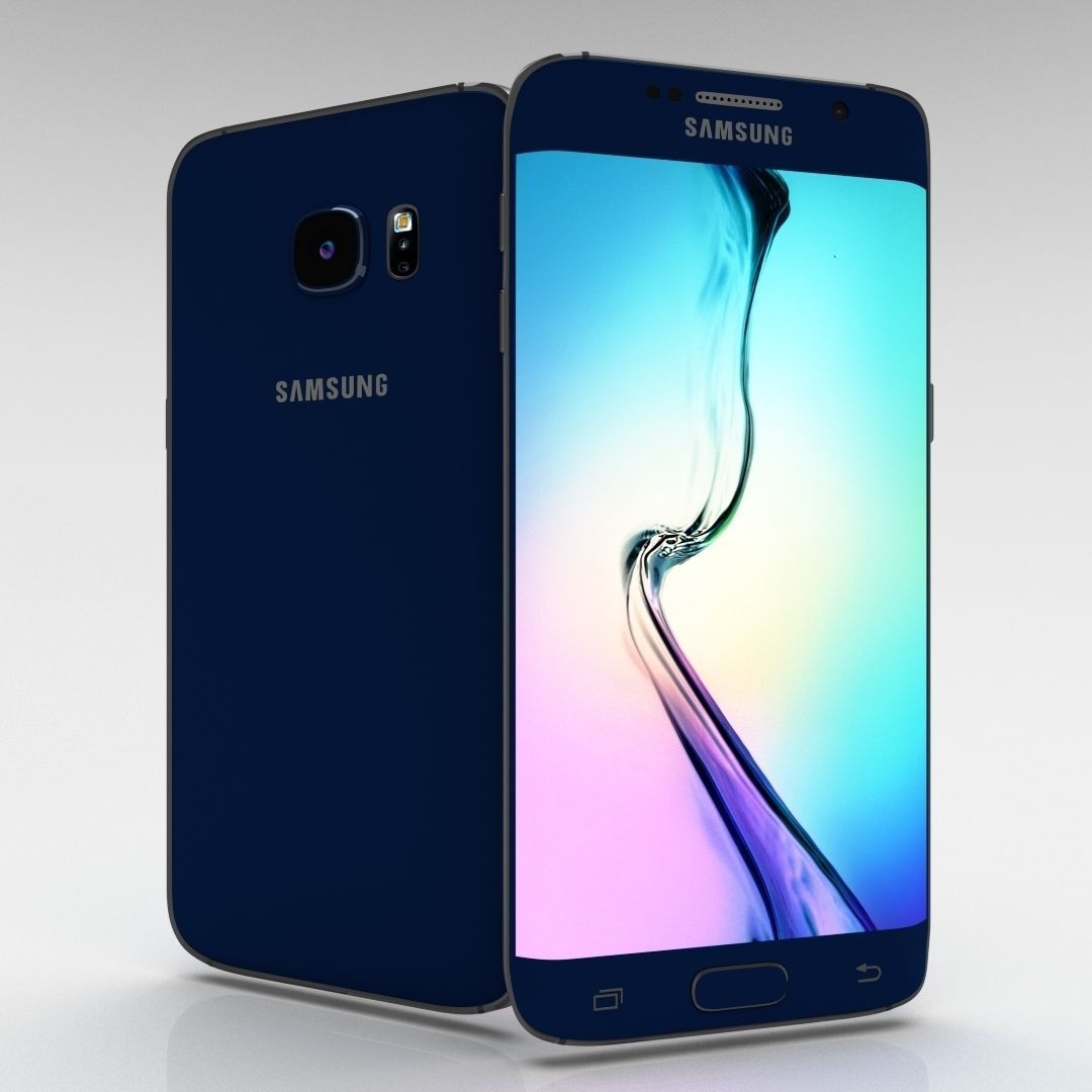 Samsung Galaxy S6 Edge Plus All Color Pack 3D model_1