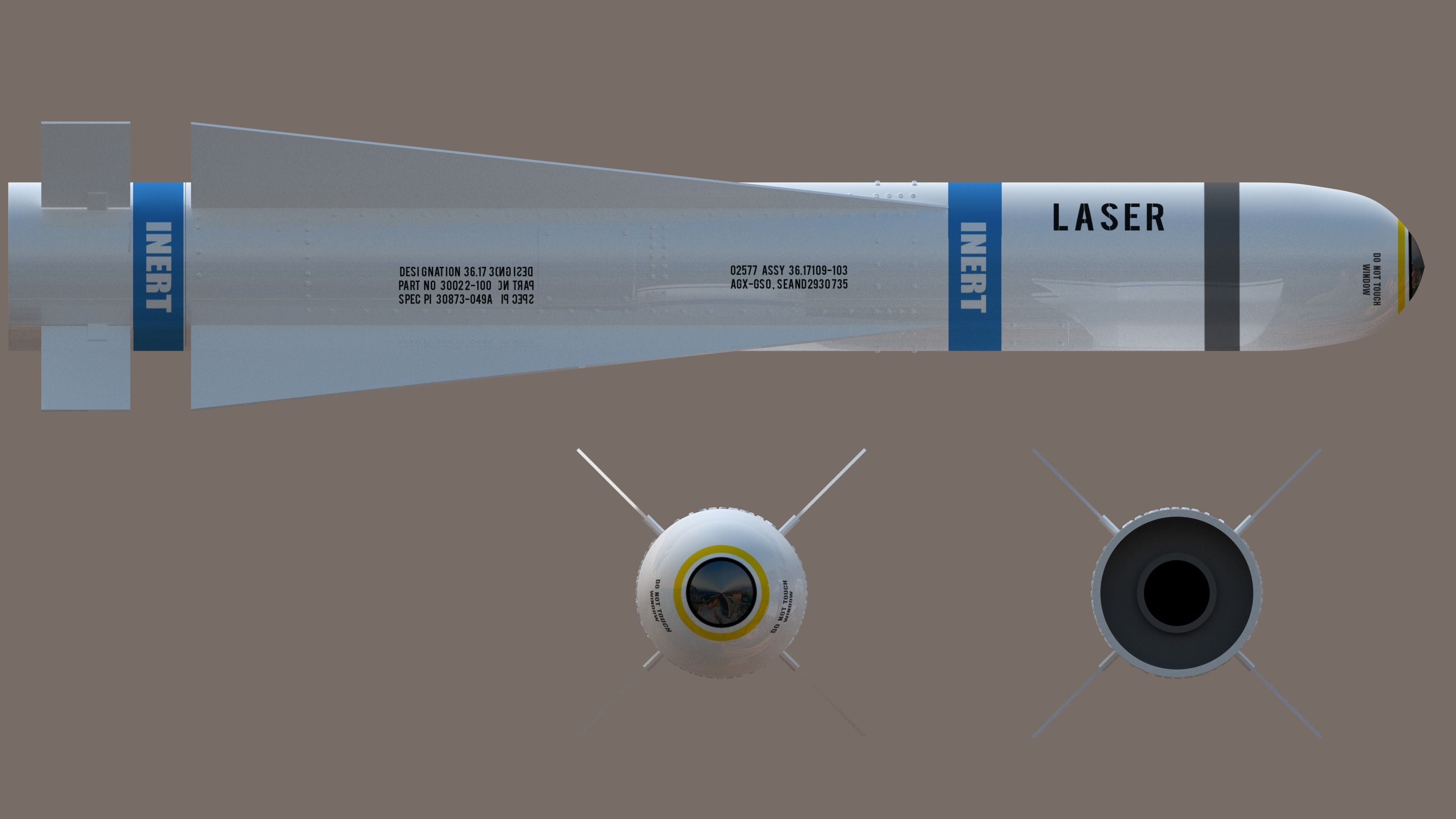 AGM 65 MAVERICK 3D model_6