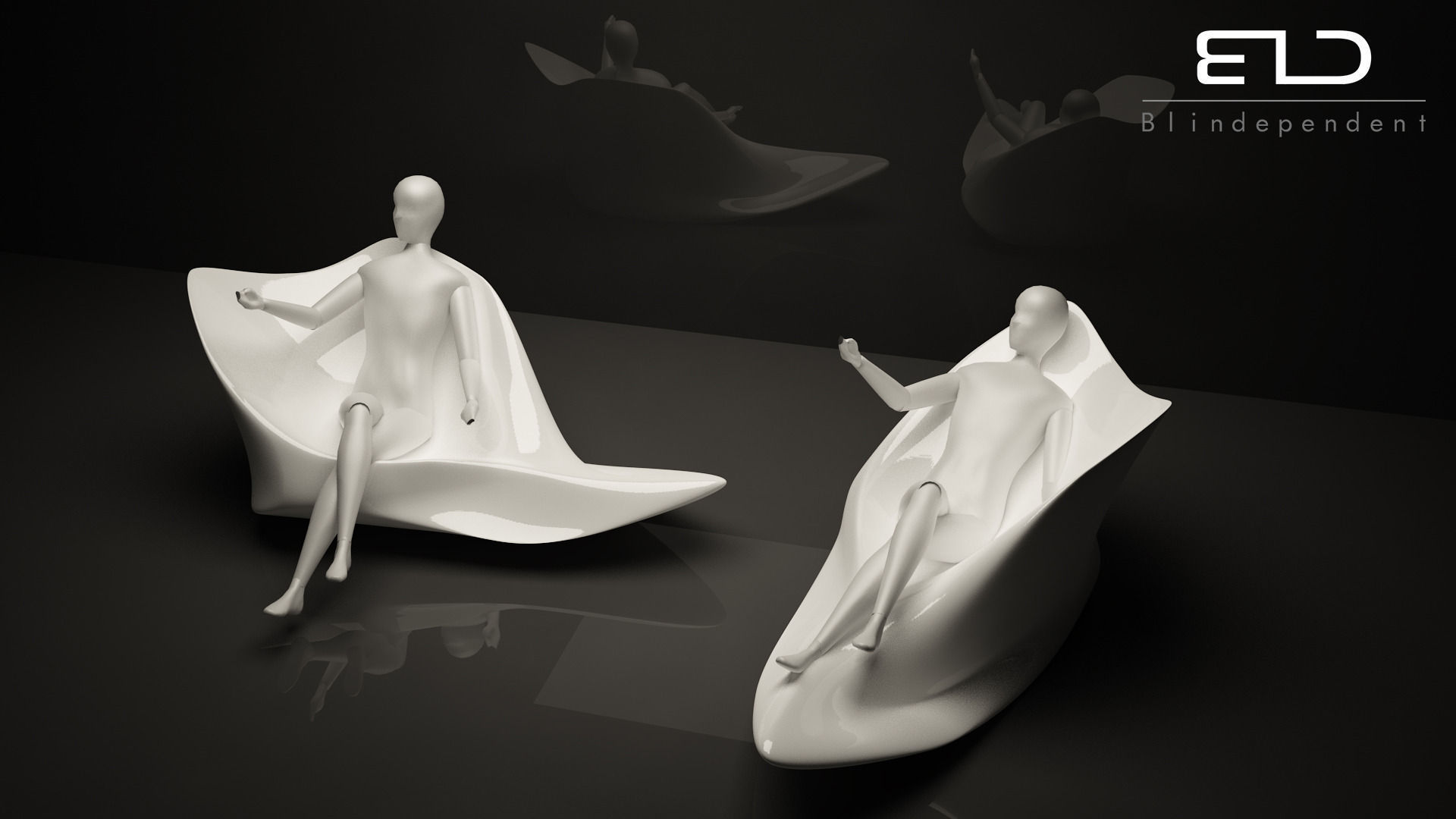 DeconstructivismChair 01 3D model_1