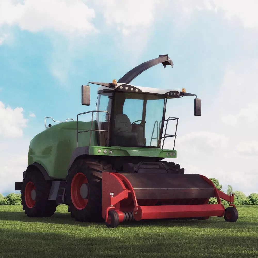 harvester 14 am 146 3D model_0