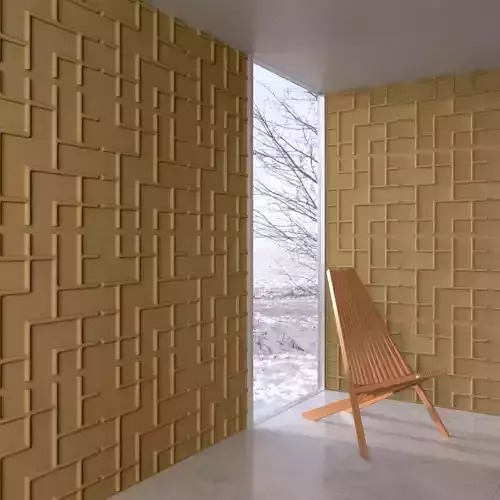 wall panel 100 AM147 3D model