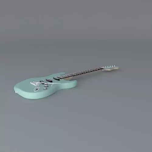 Fender custom shop stratocaster. Free 3D model