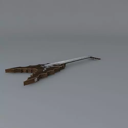 Spiny v guitar Free 3D model