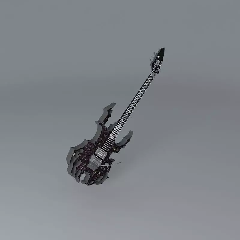 Ikon Arachnoid Guitar Free 3D model