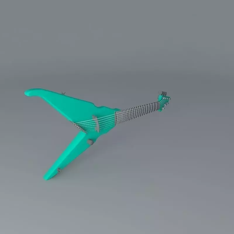 Mark Wood 7 string electric violin Free 3D model