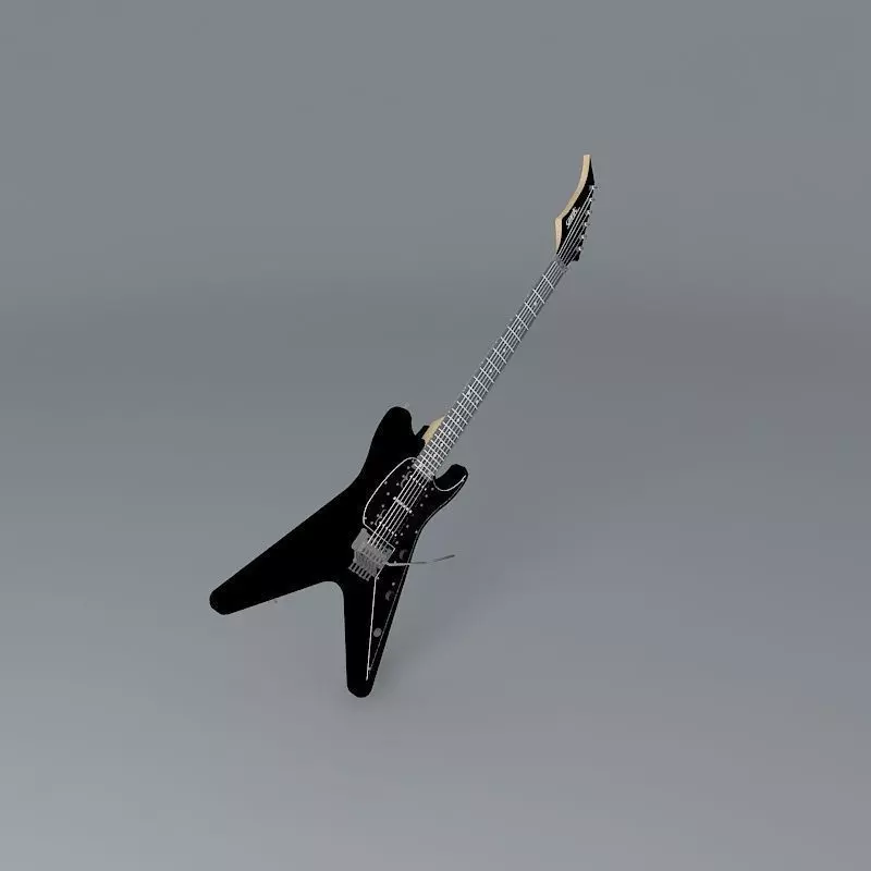 Sands Tele/v style guitar Free 3D model
