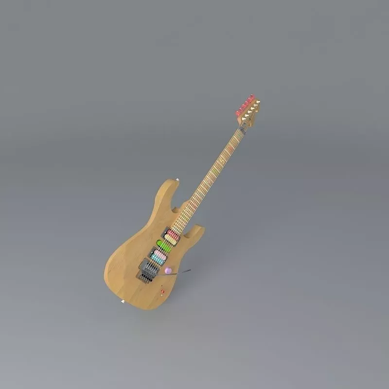 Jason Beckers signature guitar Free 3D model