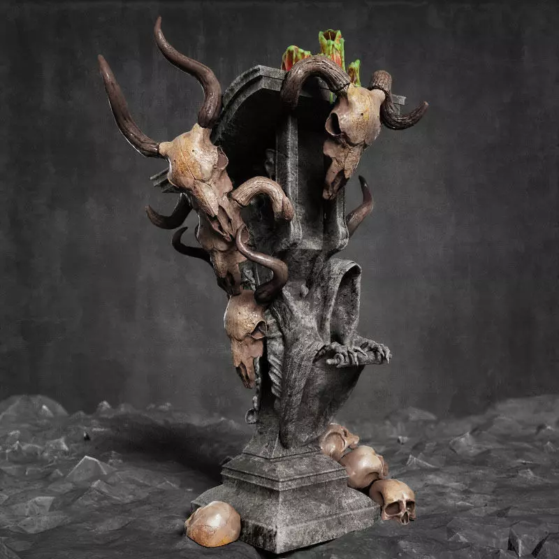 fantasy object 51 AM153 3D model_0