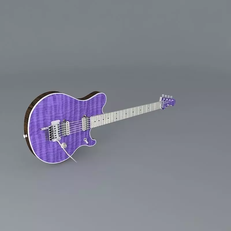 Ernie Ball MUSICMAN Eddie Van Halen Model guitar Free 3D model