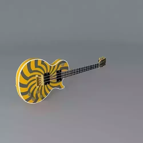 Zakk Wylde BUZZSAW Les Paul Custom guitar