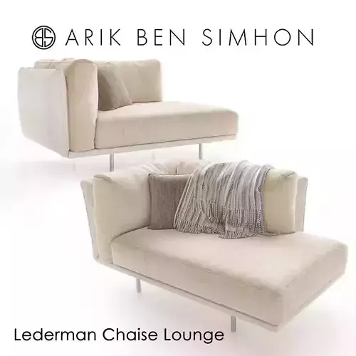 LEDERMAN Chaise Lounge by Arik Ben Simhon
