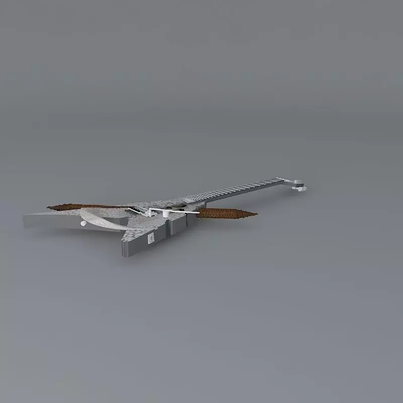 ESP Shinigami God of Death guitar Free 3D model