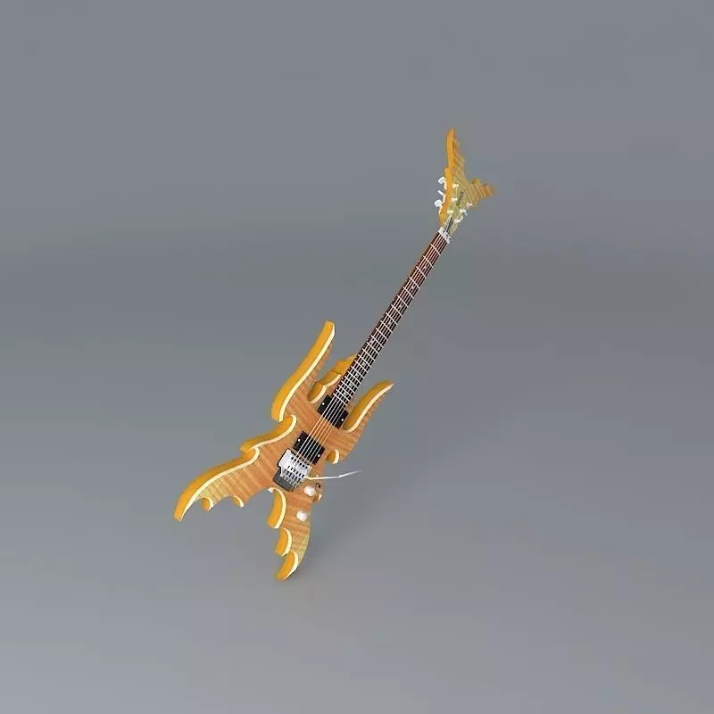 Sands HM-S Guitar Free 3D model