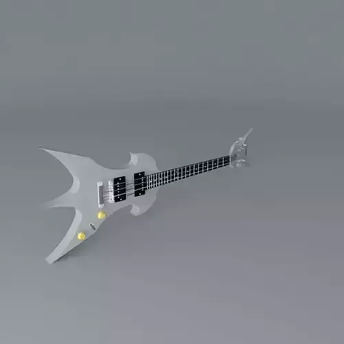 Weird shaped guitar