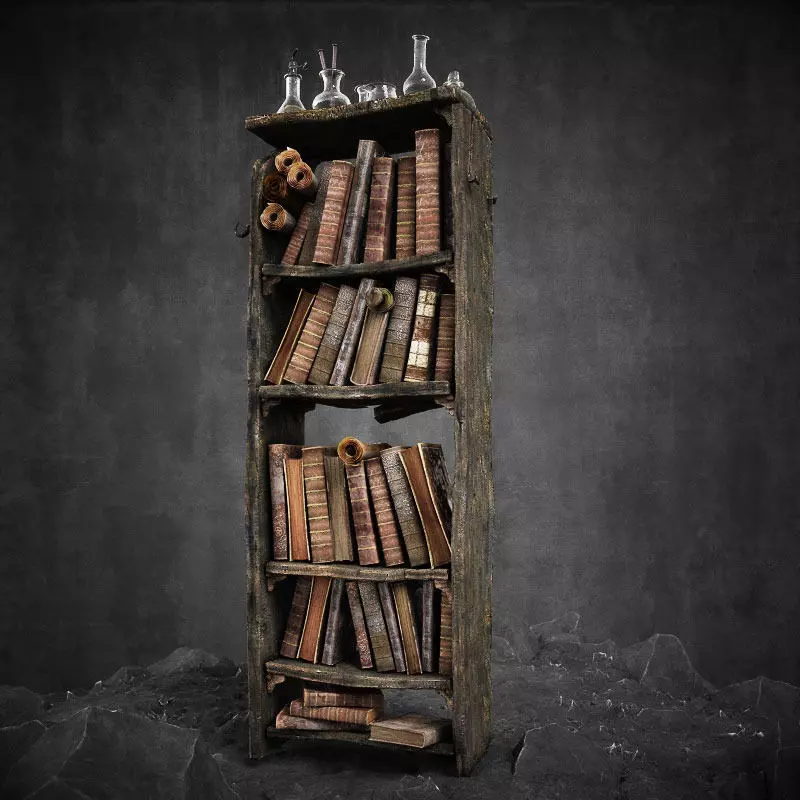 fantasy object 09 AM153 3D model_0