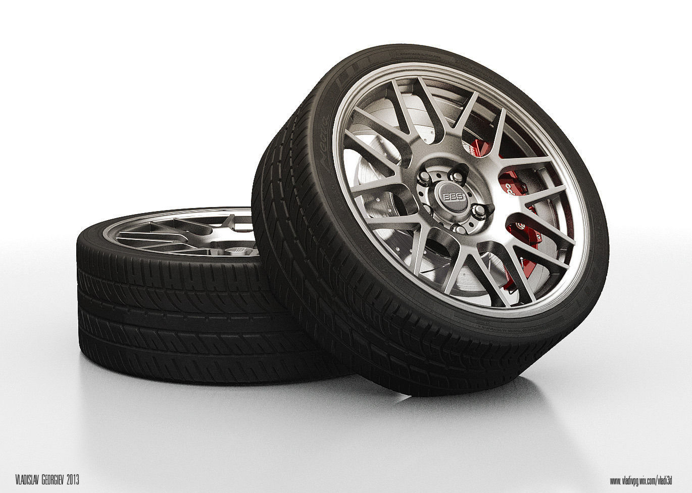 Mitsubishi Evolution X 3D model_4