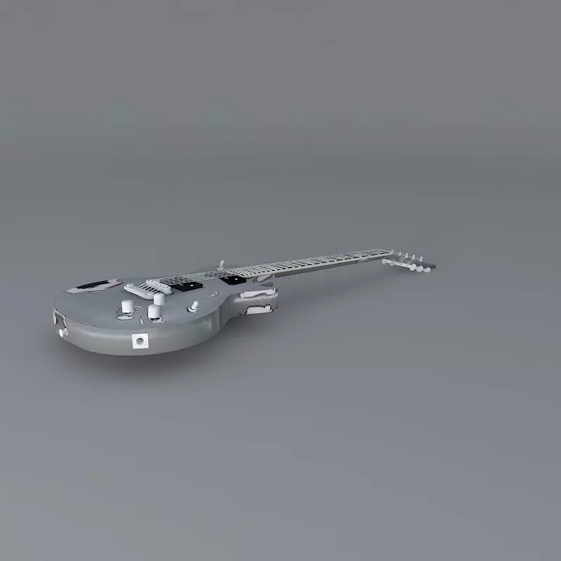 ESP James Hetfield Truckster model guitar Free 3D model