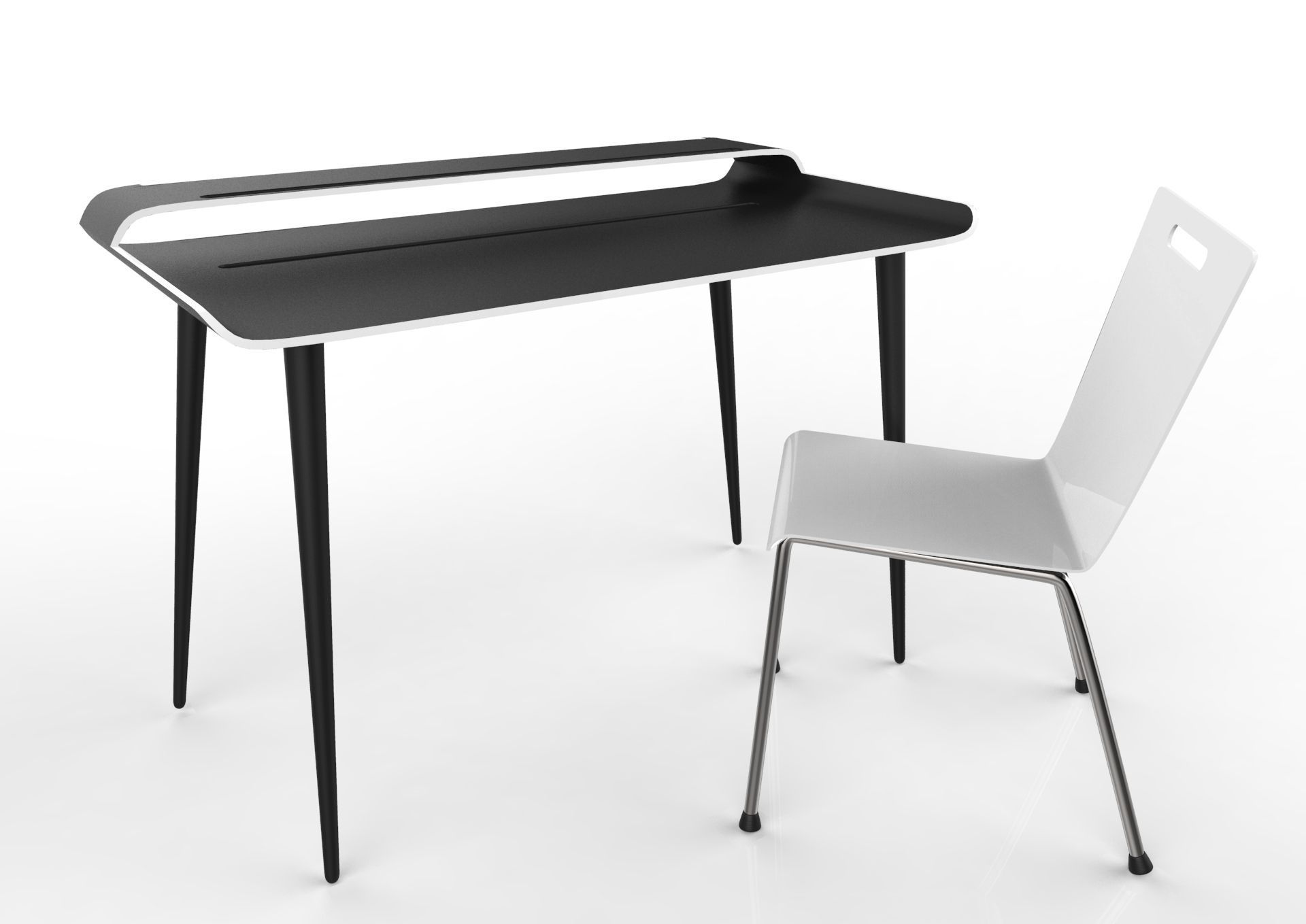 Retroturism  Smart Desk 3D model_7