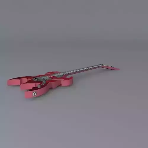 Red rock guitar