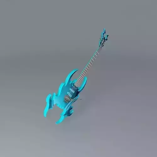 Sands Blue Diablo Guitar
