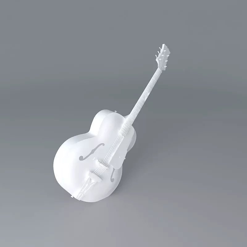 Stromberg Master 400 guitar Free 3D model