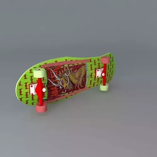 1987 Powell Peralta Steve Caballero Dragon and Bats complete skateboard