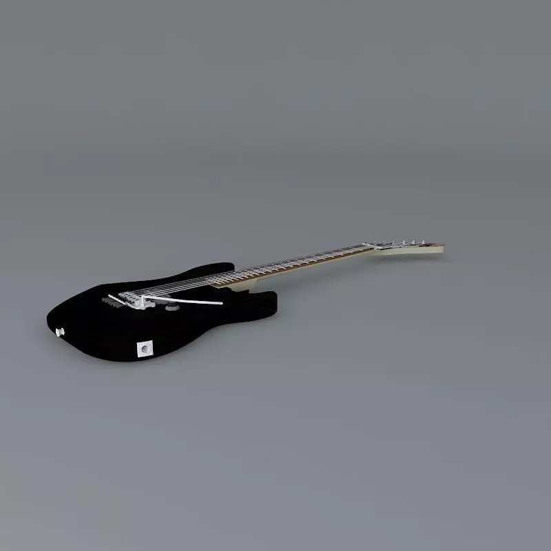 A Paisley Kramer Barreta guitar Free 3D model