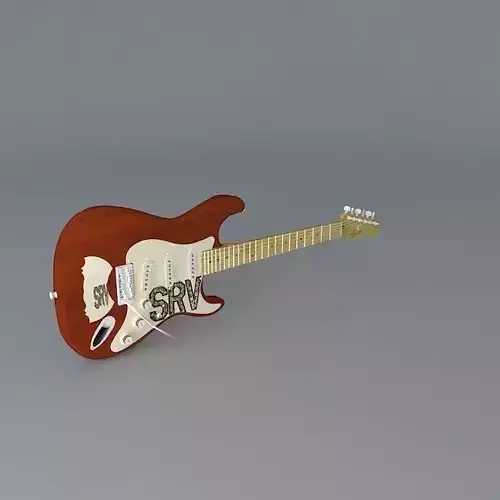 Stevie Ray Vaughans Lenny Model guitar