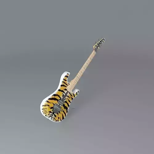 Bengal Tiger 1 guitar