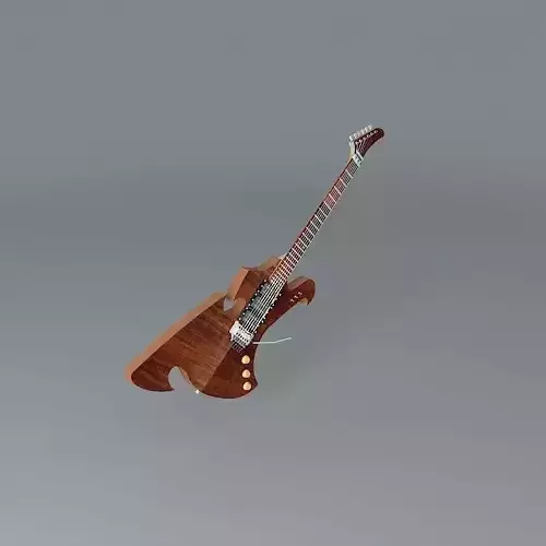 Hybrid Explorer guitar