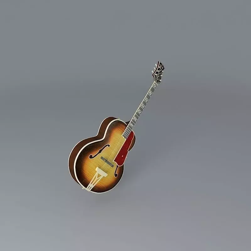 Stomberg Master 400 guitar Free 3D model