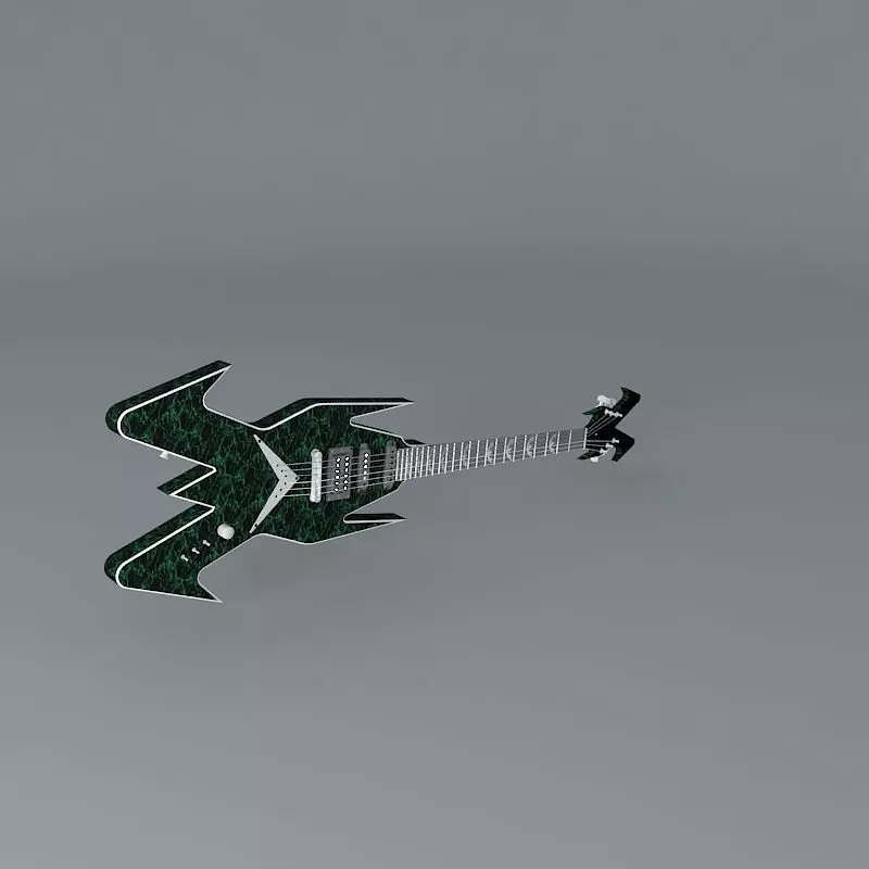Enforcer guitar Free 3D model