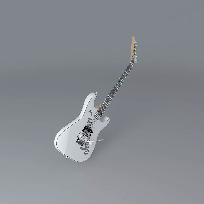 Jackson CDG guitar Free 3D model