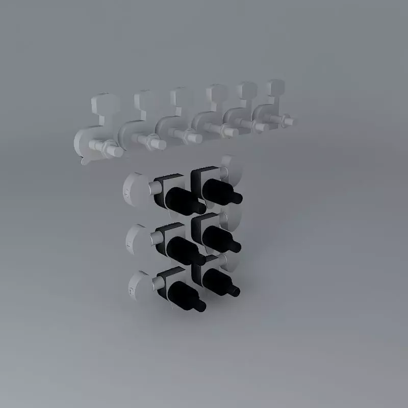 Guitar parts 2 Free 3D model