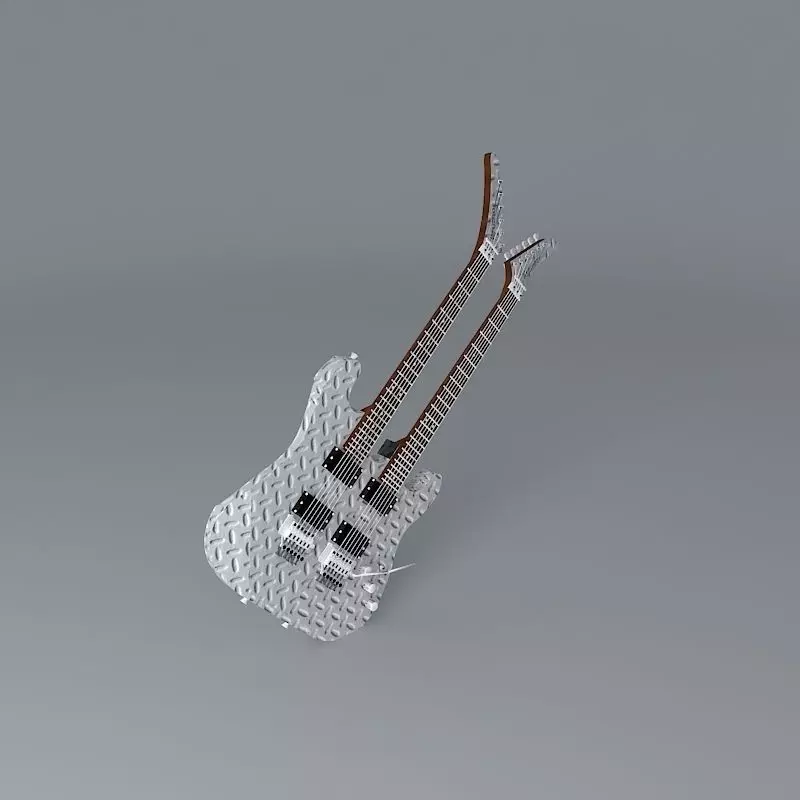 Kramer double trouble guitar Free 3D model