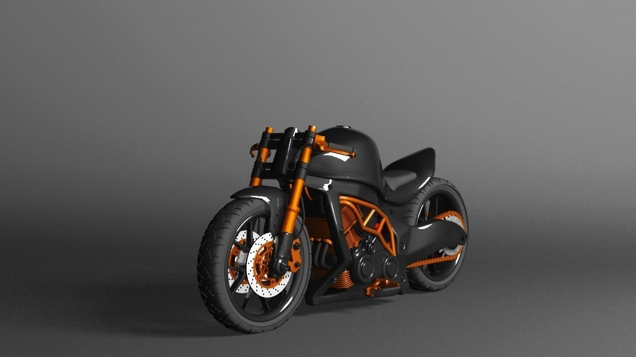 street fighter Low-poly 3D model_1